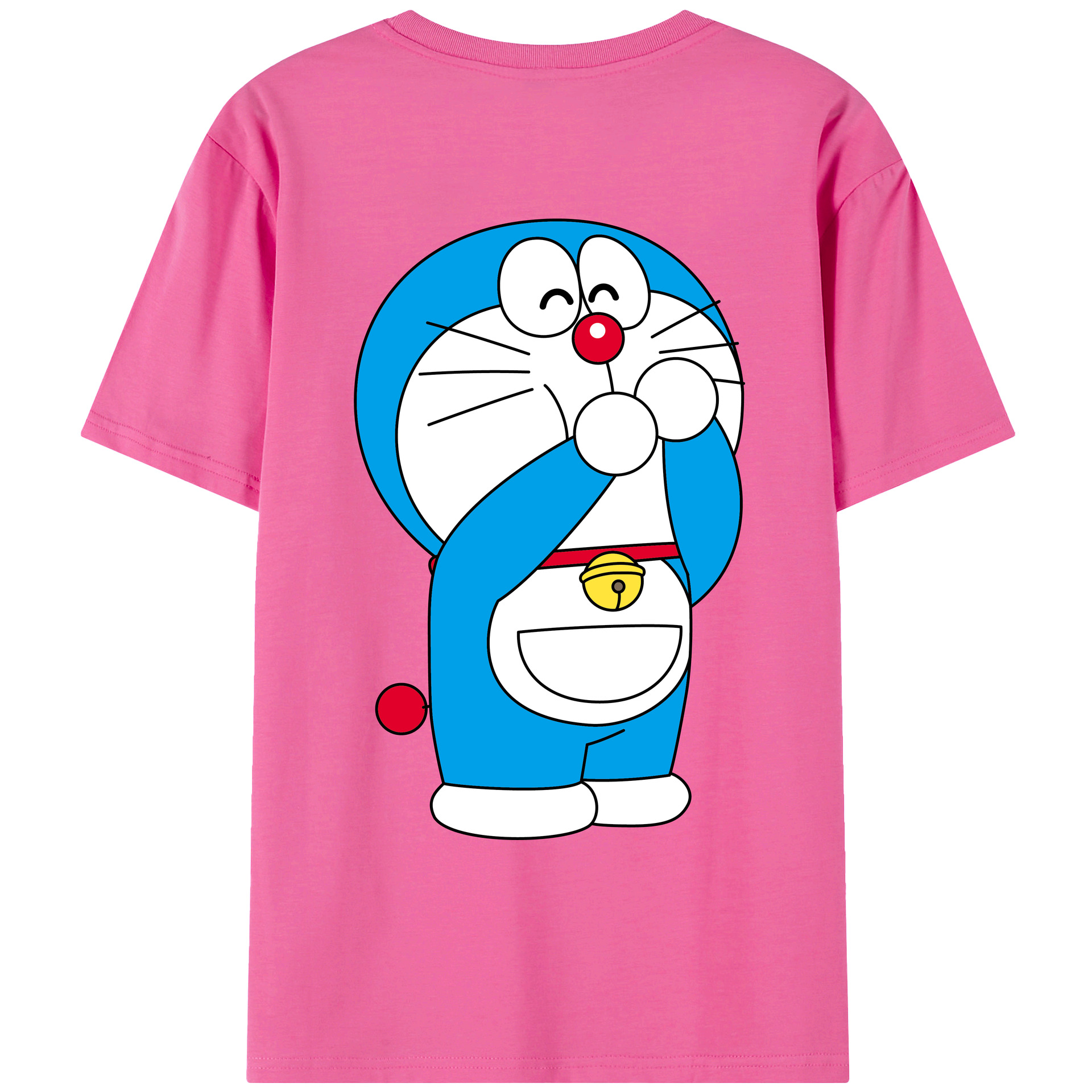 （画像用） ドラえもん Doraemon レディース半袖Tシャツ(バックプリント)